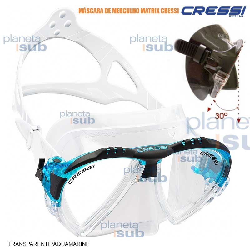 Máscara de Mergulho Matrix Cressi :: PLANETA SUB